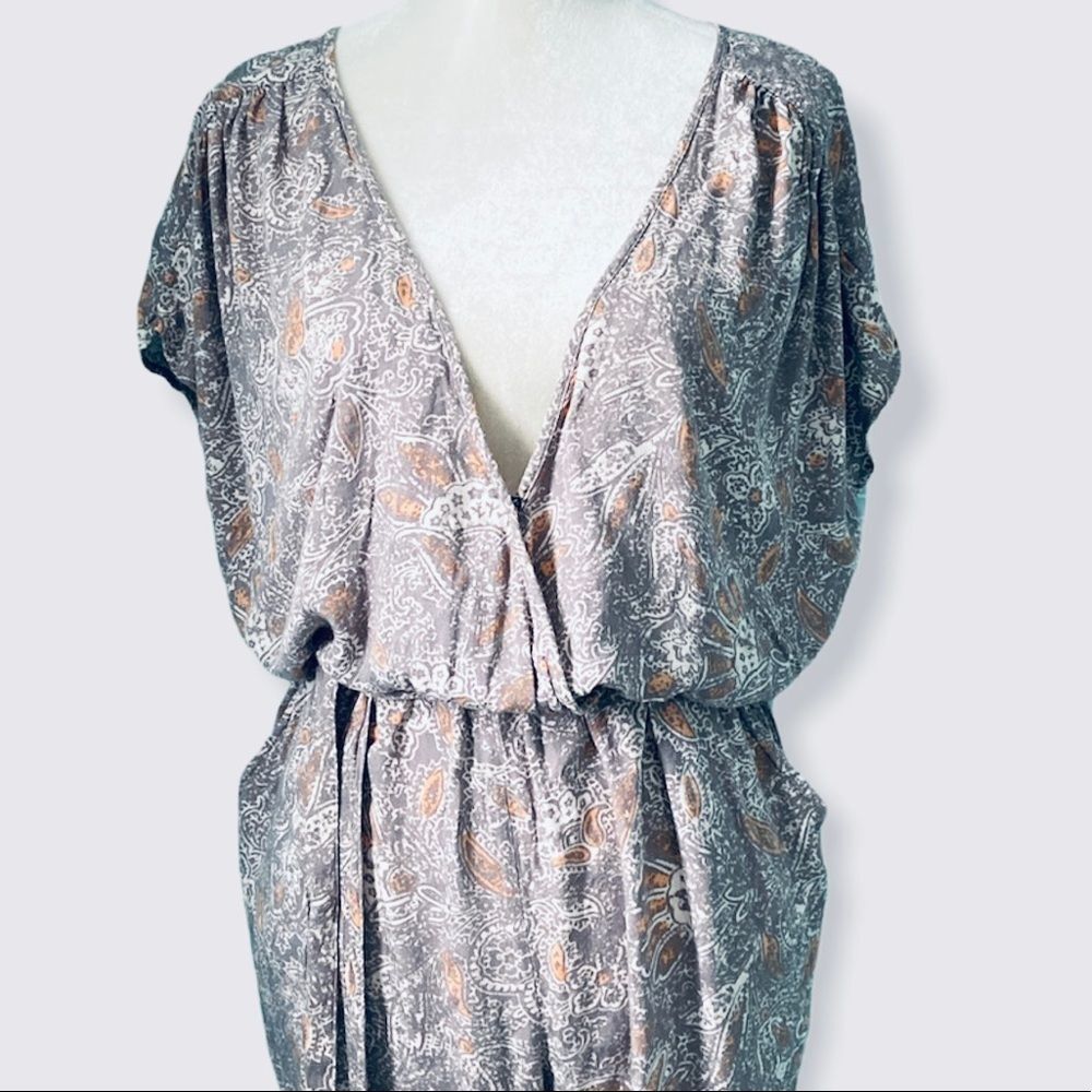 Free People Universal Surplice Floral Jumpsuit - Picture 7 of 8
